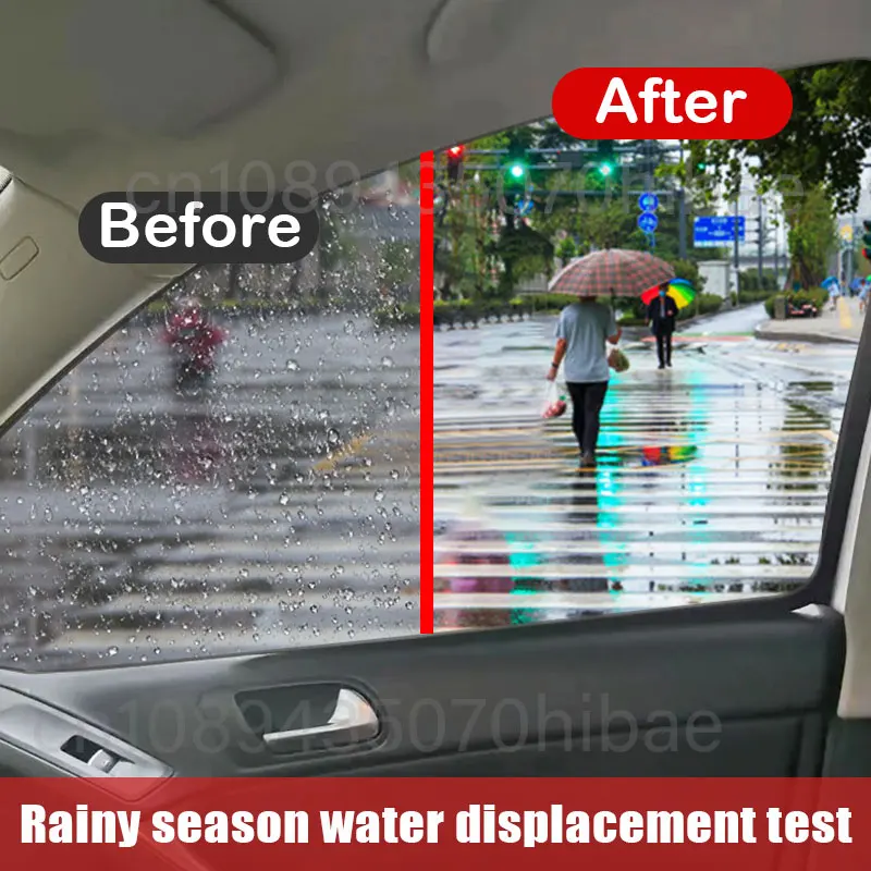 กระจกรถยนต์ Anti-Rain Water Spray Repellent NANO Coating Hydrophobic ตัวแทนกันน้ําฟิล์มน้ํามันถอดฟิล์มกระจกรถยนต์ Agent