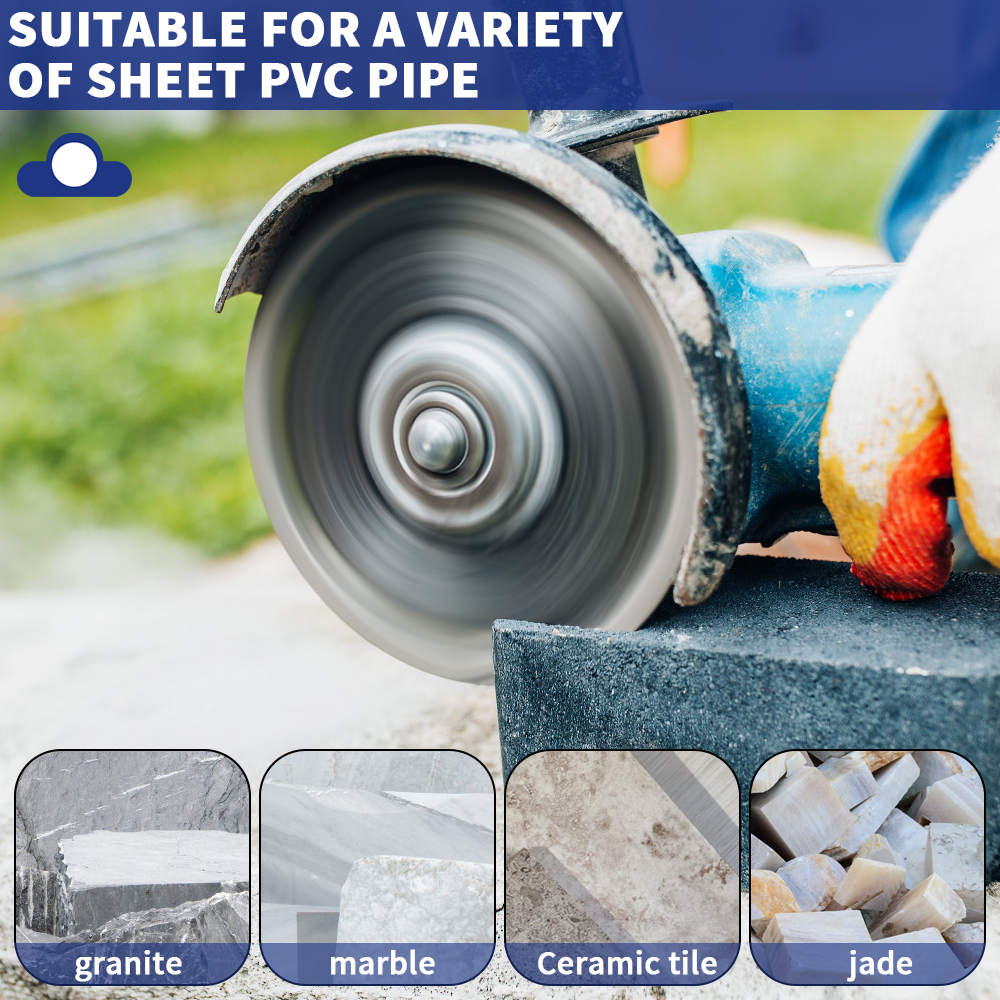 3 Inch Cutting Blade 75mm Grinding Wheel Blade Angle Grinder Saw Blade for Cutting Tile Ceramic Concrete Marble