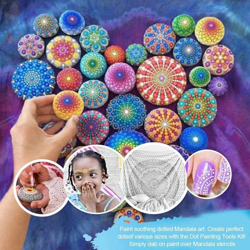 13 шт./набор, набор инструментов для рисования мандалы
