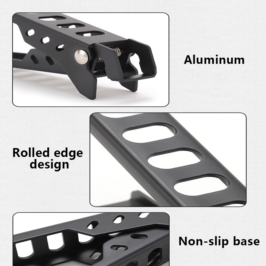 Utensils Tourist Tableware Camping Kitchen Equipment Anti-Scald Clamp Pot Pan Gripper Handle Holder Clip Pan Bowl Gripper
