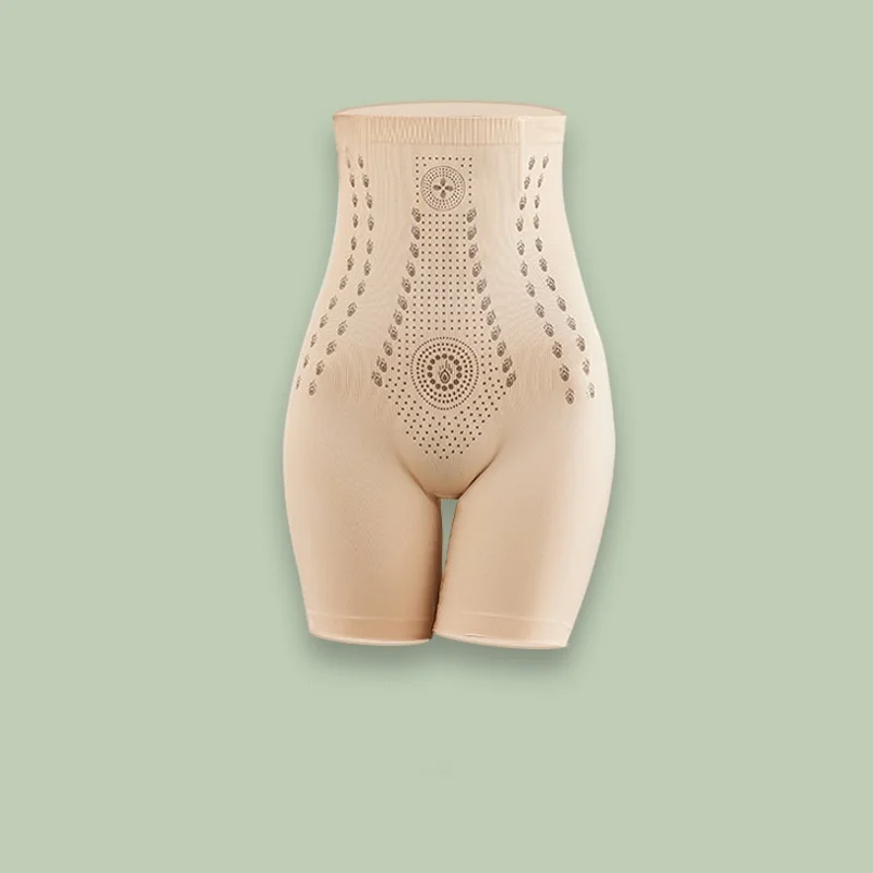 여성 독특한 섬유 복원 Hight 허리 슬리밍 팬티 컨트롤 반바지 속옷 바디 Shaperfor 여성 팬티