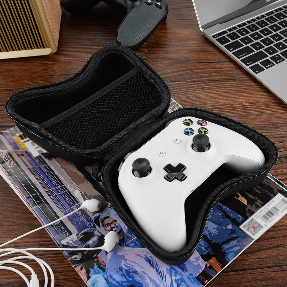 Funda para controlador de viaje Compatible con Switch Pro Controller PS5 Controlador Xbox Estuche de transporte compacto con carcasa dura