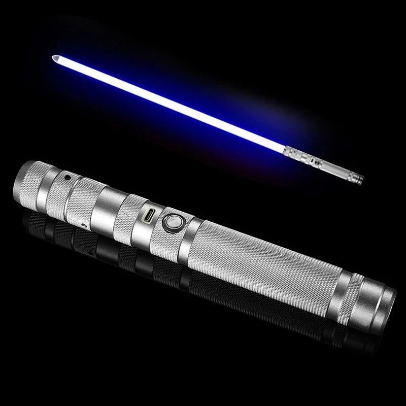 Light Saber Lightsaber, Glack, Heavy Dueling, 13 RGB เปลี่ยนสี, FOC, มีด, 56 ซม., คอสเพลย์ของเล่นเด็ก, ดาบเลเซอร์ Jedi, ของขวัญ
