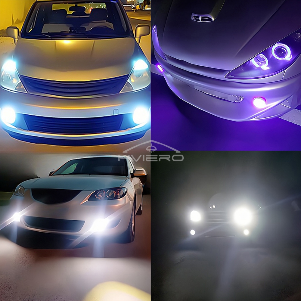 2X รถ COB Auto DRL LED 12V ไฟหน้า Angel Eyes หมอกไฟหน้ากันน้ํา DRL Daytime Running DayLight เลี้ยวสัญญาณ Trunk LED