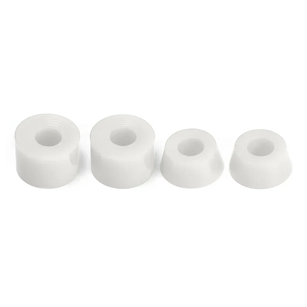 4pcs PU สเก็ตบอร์ดรถบรรทุก BUSHING 11x16 มม.รถบรรทุก Conical Bushings Rebuild Kit Longboard สเก็ตบอร์ดกันกระแทกอุปกรณ์เสริม
