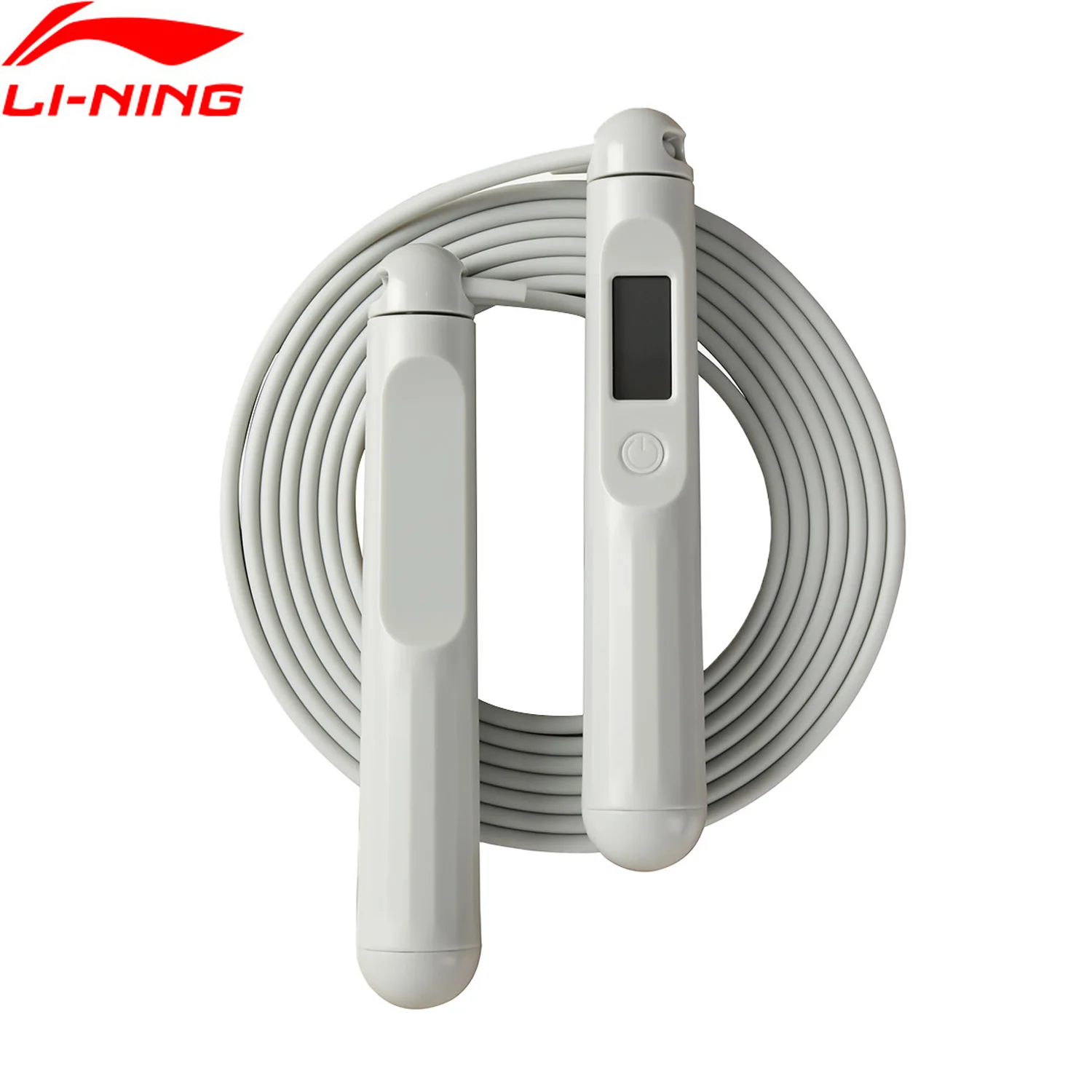 Li-ning hombres mujeres saltar la cuerda con contador Fitness ejercicio entrenamiento forro ajustable saltar cuerda AQEU065