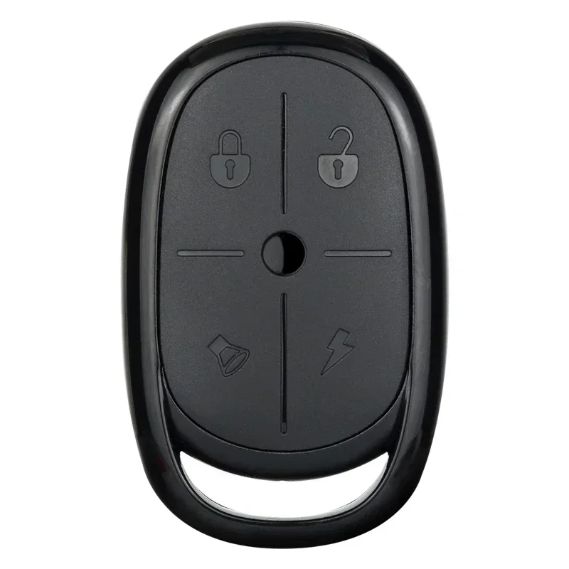 Mando a distancia inalámbrico con copia automática de 4 teclas, frecuencia de 433MHz, para puerta de carril y control de acceso de garaje eléctrico, funciona con pilas