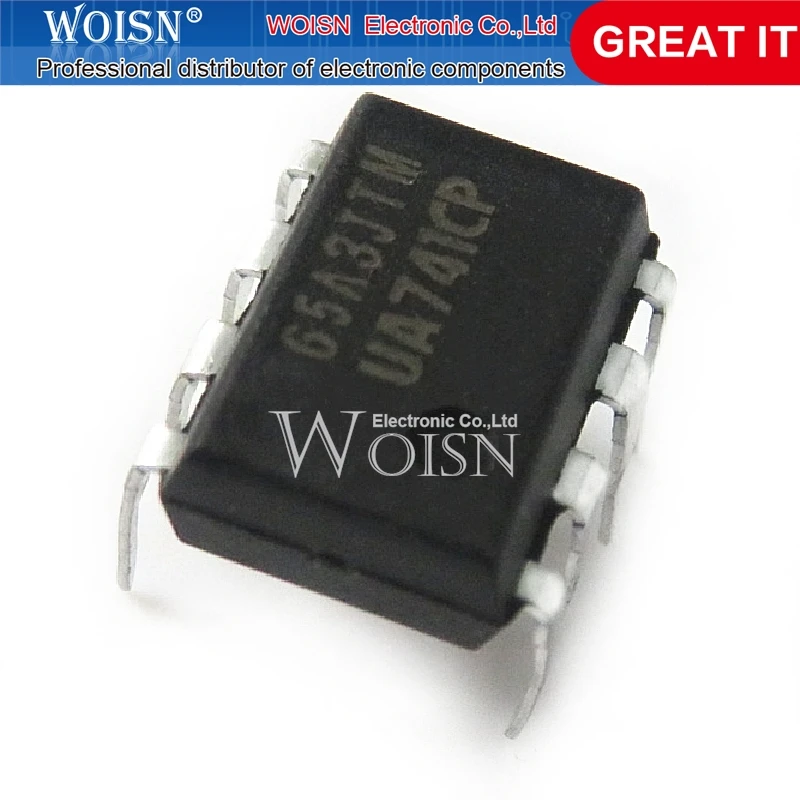 100 Stuks Ua741cn Ua741 Dip-8