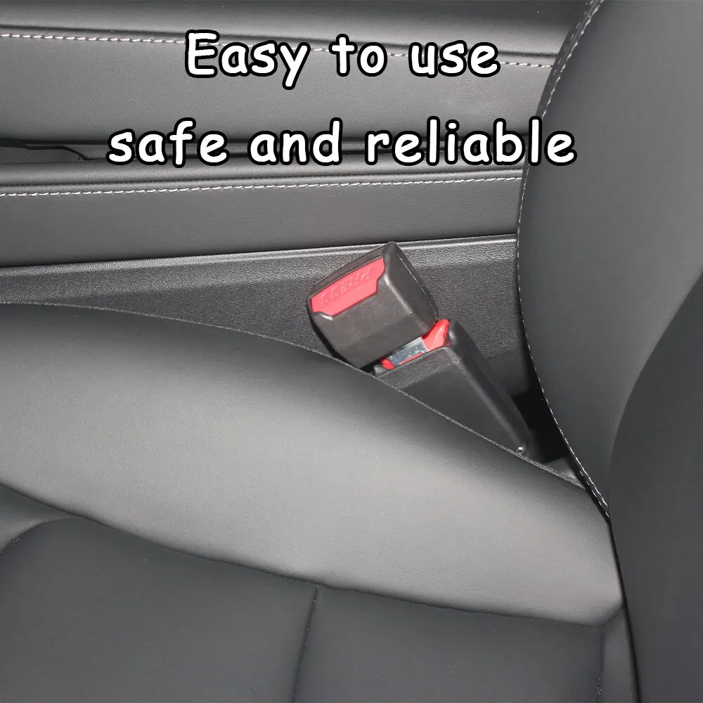 ​ 4/2/1 pces adaptador universal do extensor do cinto de segurança do carro, plugue do grampo de bloqueio da fivela de segurança para crianças adultos acessórios do carro interior