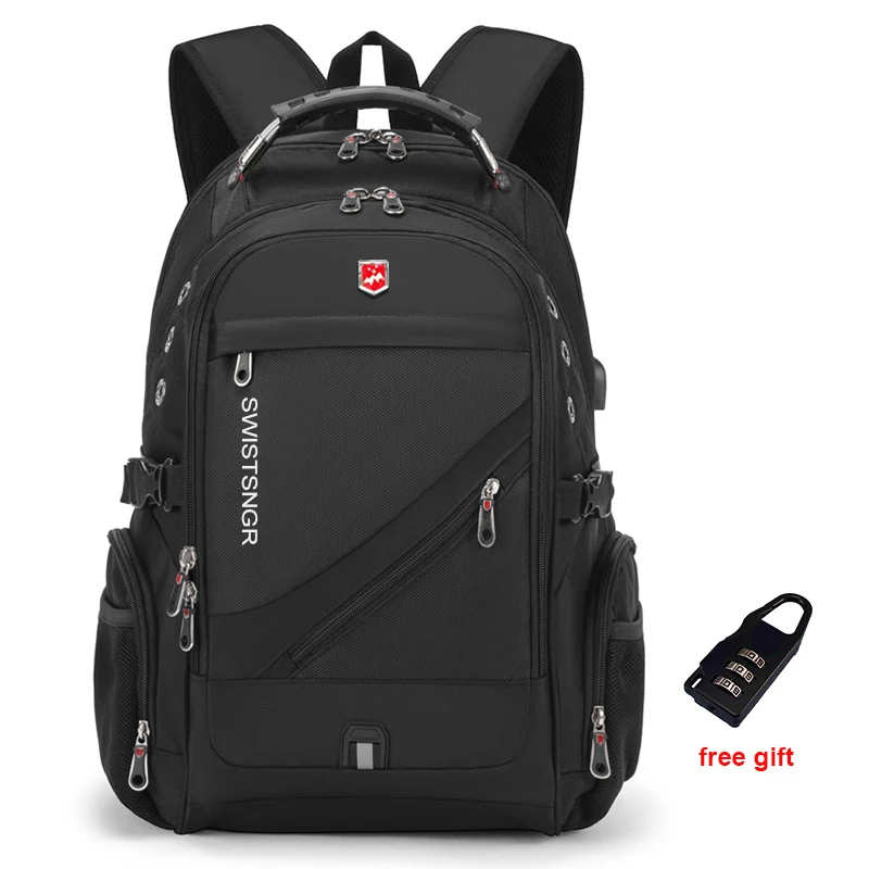 2025 Zaino per laptop da 17/20 pollici impermeabile Zaino da viaggio per aereo da uomo Zaino da donna Oxford Borsa da scuola maschile moderna Mochila