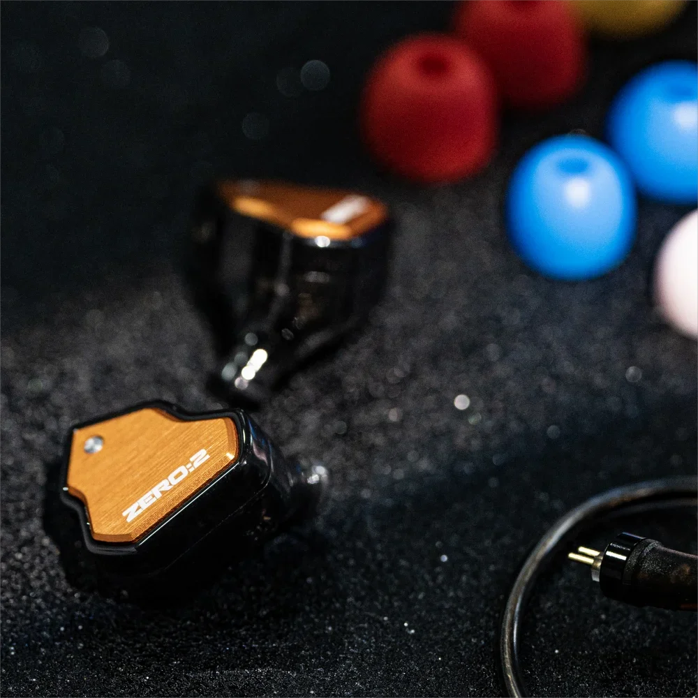 7hz x crinacle zero 2 fones de ouvido, 10mm, driver dinâmico, iem, com fio, fones de ouvido para jogos, com opc, cabo iem, para Músico