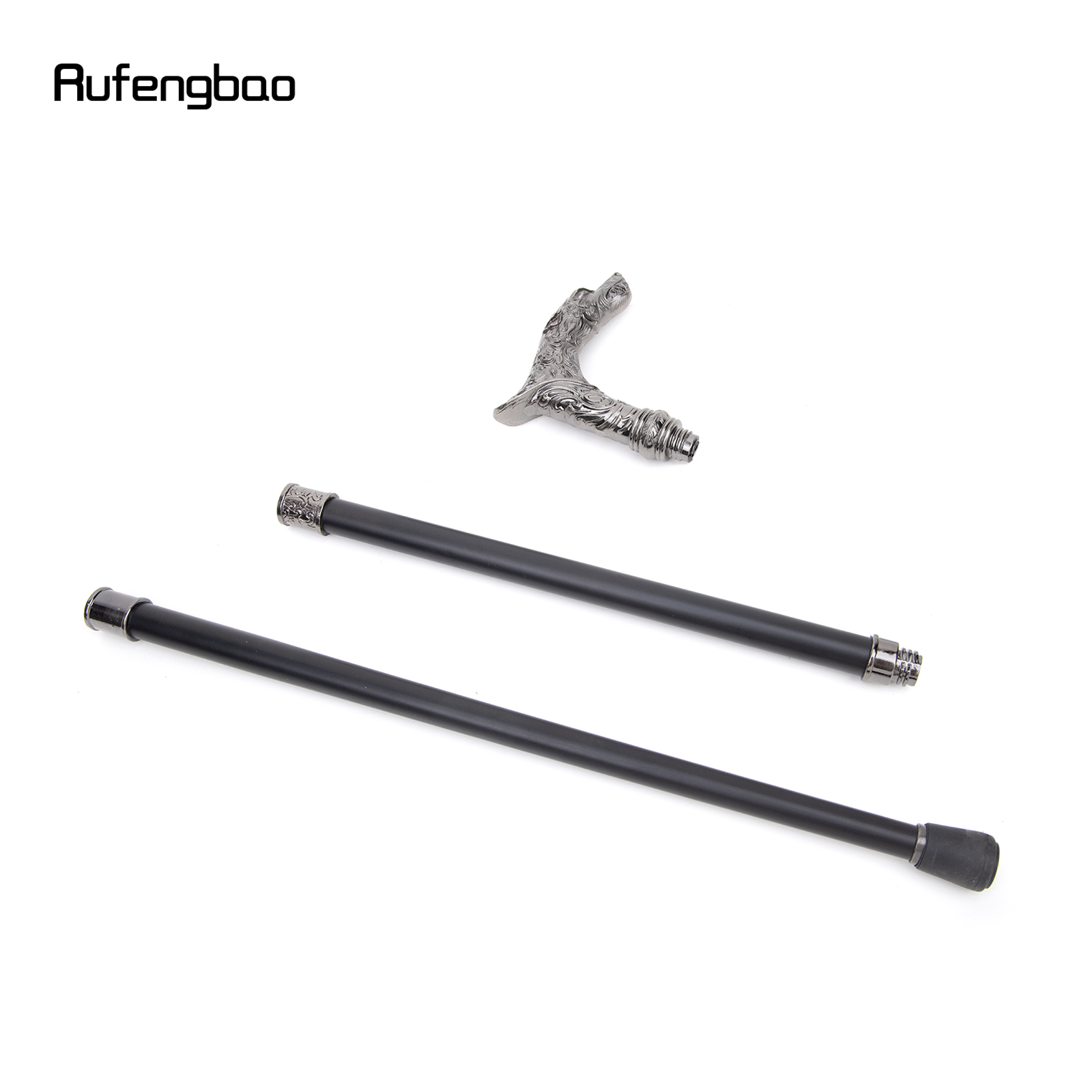 Dentes grandes lobo moda bengala decorativa vampiro cospaly festa do vintage moda bengala halloween crosier 93cm