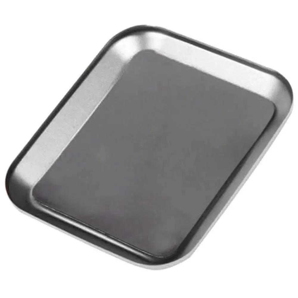 Reparatur Werkzeug Aluminium Legierung Magnetische Schraube Tablett Platte Für Flugzeug Auto Boot Crawler Axial SCX10 D90 D110 Modell Reparatur Werkzeug Co
