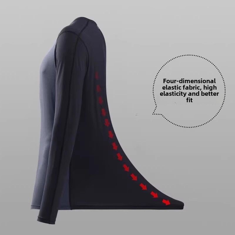 Herren-Sportbekleidungsset für Laufen und Fitness, schnell trocknende Trainingskleidung, Jacke, Radfahren und Morgen-Jogging-Ausrüstung, Trainingsanzüge