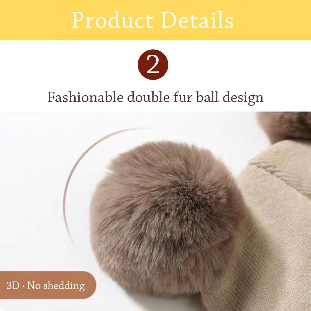 Otoño primavera bebé algodón tejido sombrero bufanda conjunto infantil niños niñas cuello bufanda invierno cálido niño dibujos animados trajes de bebé