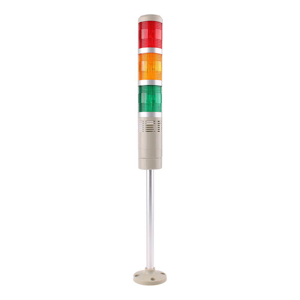 DC 12V 24V 110V 220V Industrieturm Signalwarnung Blitzlicht LGP-505 Anzeige Dauerlampe LED mit Summerfarben