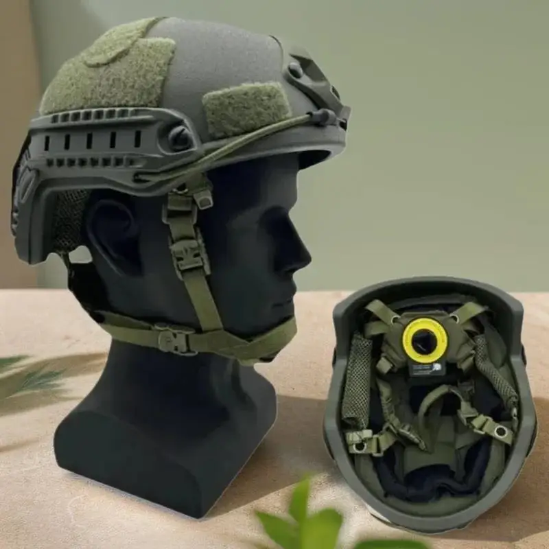 Ballistische ACH High Cut Tactische Helm Kevla Hoge Kwaliteit veiligheidshelm NIJ IIIA SNELLE Wendy's Suspension Pad Ballistische Helm