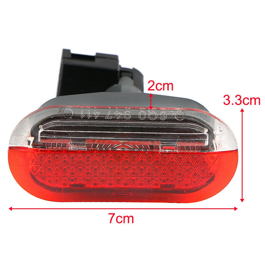 ไฟ LED เตือนติดประตูภายในรถคุณภาพสูงสำหรับรถกอล์ฟเจอร์เจ็ตตา MK4 1999-2004 1J0947411B 1J0 947 411 B