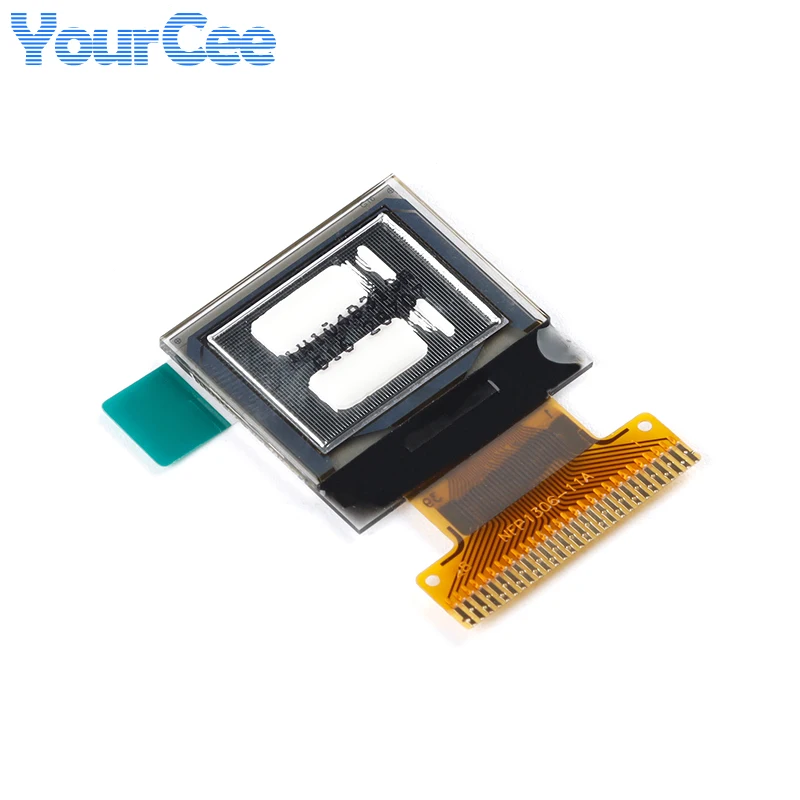 0,66 Zoll 0,66 Zoll OLED LCD Display Modul 3,3 V Weiß Blau SSD1306 Treiber I2C IIC 64X48 LED 64*48