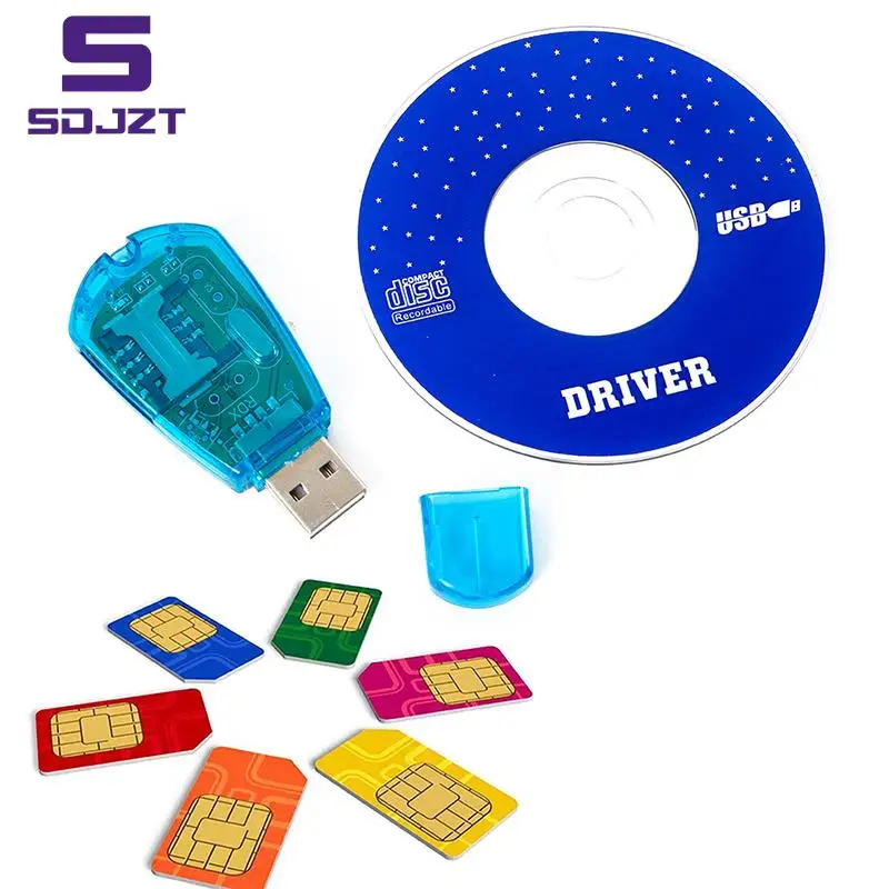 Nuevo lector USB lector de tarjetas SIM escritor/copia/clonador/de respaldo GSM CDMA WCDMA teléfono móvil DOM668