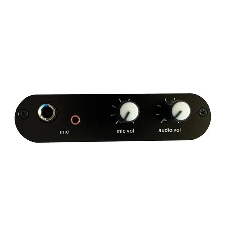 3.5Mm Condenser Microphone Headphone Amplifier Audio Preamplifier Mixing Board MA-2S