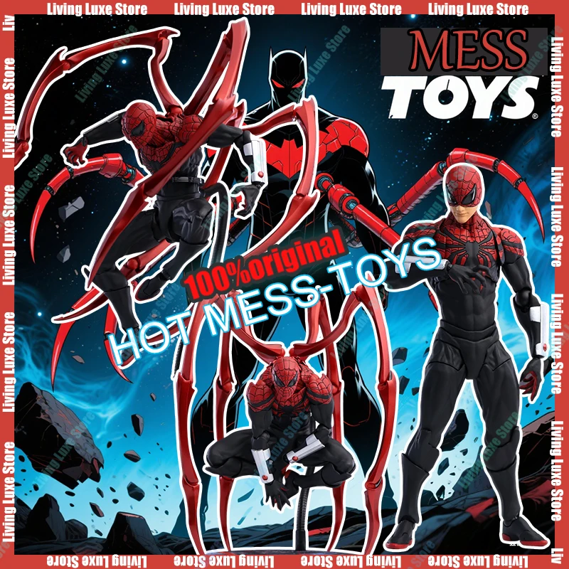 In Stock MessToys Superior Spiderman Figure Mess Toys Superior Spider Man Action Figure CT Toys Figurine Statue Model Gifts Toys