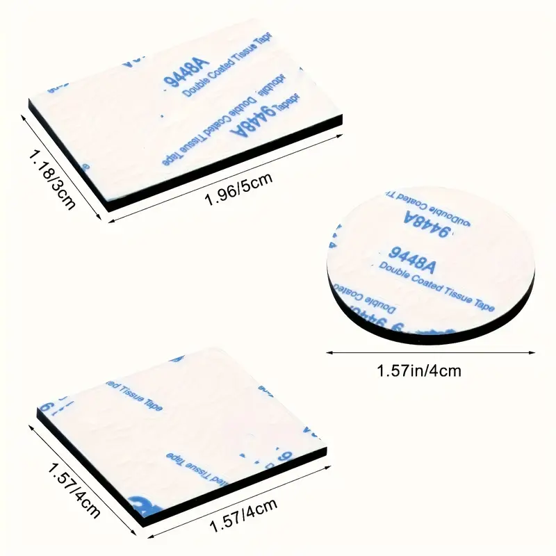 30pcs Double Sided Tape, Wall Tape Suitable For Home, Office, Car, Outdoor Use