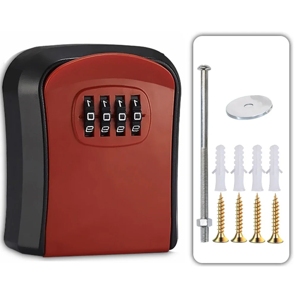Password Lock Box Anti-theft Home Cat Eye Storage Management Decoration Password Secure Durable Wall Mounted Password Key Box