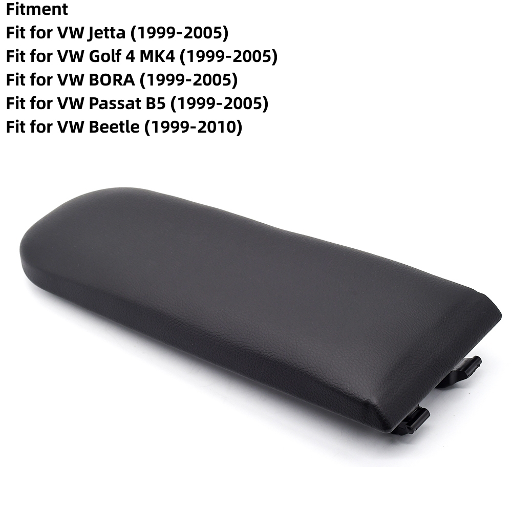 1 Bao Da Xe Ô Tô Tay Chốt Nắp Điều Khiển Trung Tâm Bao Bảo Vệ Nắp Cho VW Jetta Golf 4 MK4 BORA Passat b5 Cánh Cứng Polo 6R 9N
