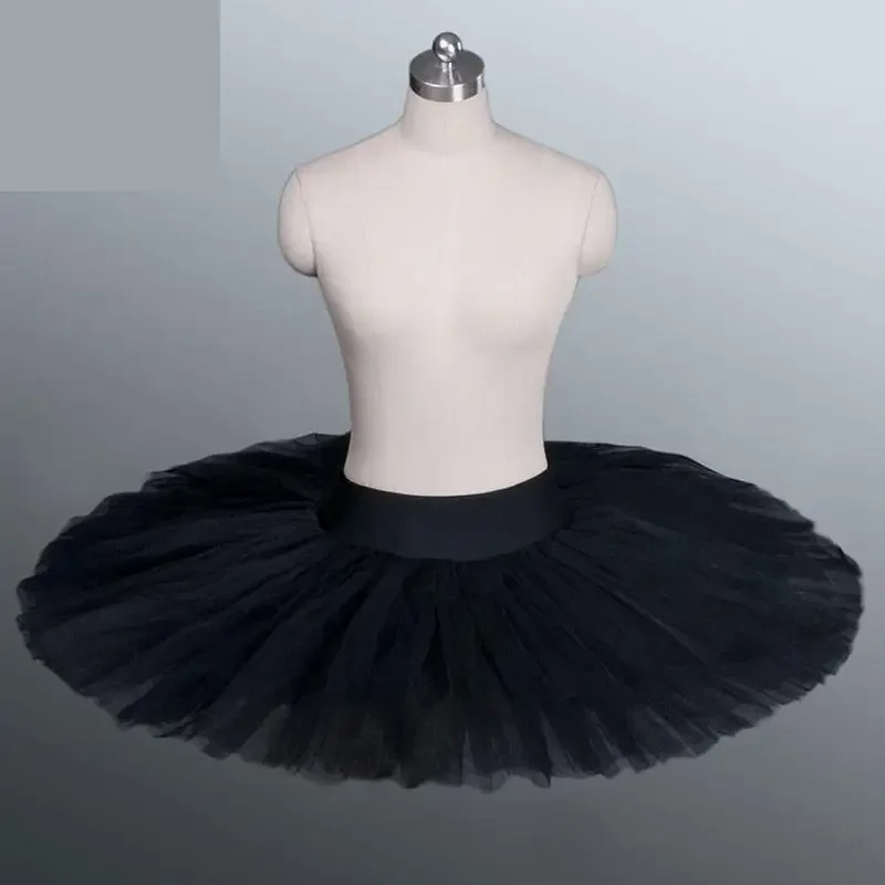 Professionele Platter Tutu Zwart Wit Rood Ballet Dans Kostuum Voor Vrouwen Tutu Ballet Volwassen Ballet Dans Rok