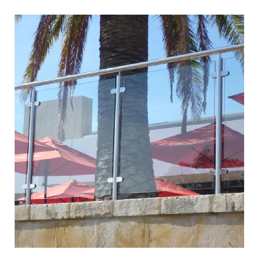 Balustrada szklana balustrada stalowy płot pokład balkonowy schody słupki/opęcz balustrada poręcz balustrada