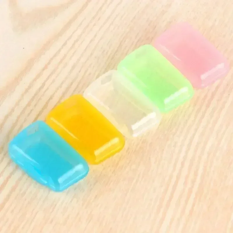 Funda para cepillo de dientes portátil, funda protectora para cepillo de dientes portátil de viaje, funda a prueba de polvo para exteriores, funda portátil para cepillo de dientes de viaje, 5 uds.