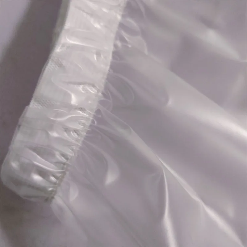 Wasserdichter PVC-Knopf für Erwachsene, Windel, Mantel, wiederverwendbar, Inkontinenz, Hose, Windel, Kunststoff, transparent, kann alles geöffnet werden