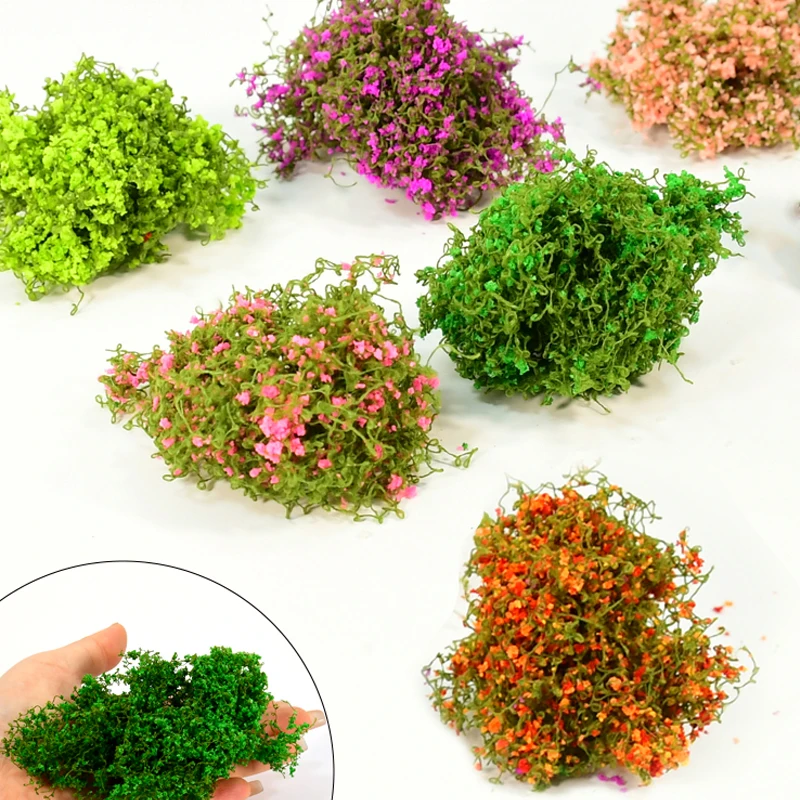 Simulación de hilo de algodón en miniatura, modelo de hojas de vid, materiales de bricolaje, Micro paisaje, plantas de pared, accesorio de diseño, Kits de Diorama