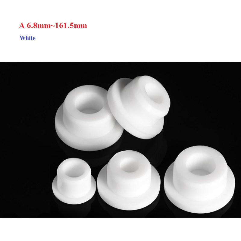 Отверстие 6,8-161,5 мм, черные/белые силиконовые резиновые заглушки для отверстий, полые заглушки, заглушка, Пылезащитная заглушка, вставки для труб, пробка типа T