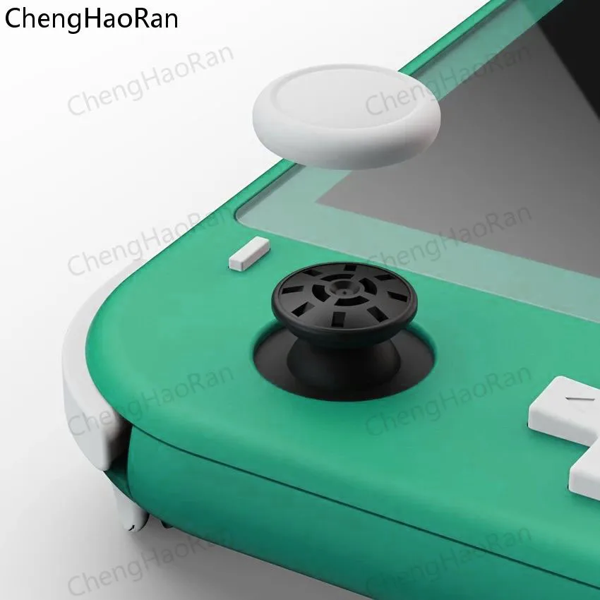 Pele protetora de borracha de silicone para Switch Lite, Joystick Grips Cap, Controlador Oled, Joy-Con Rocker Cover, 2pcs