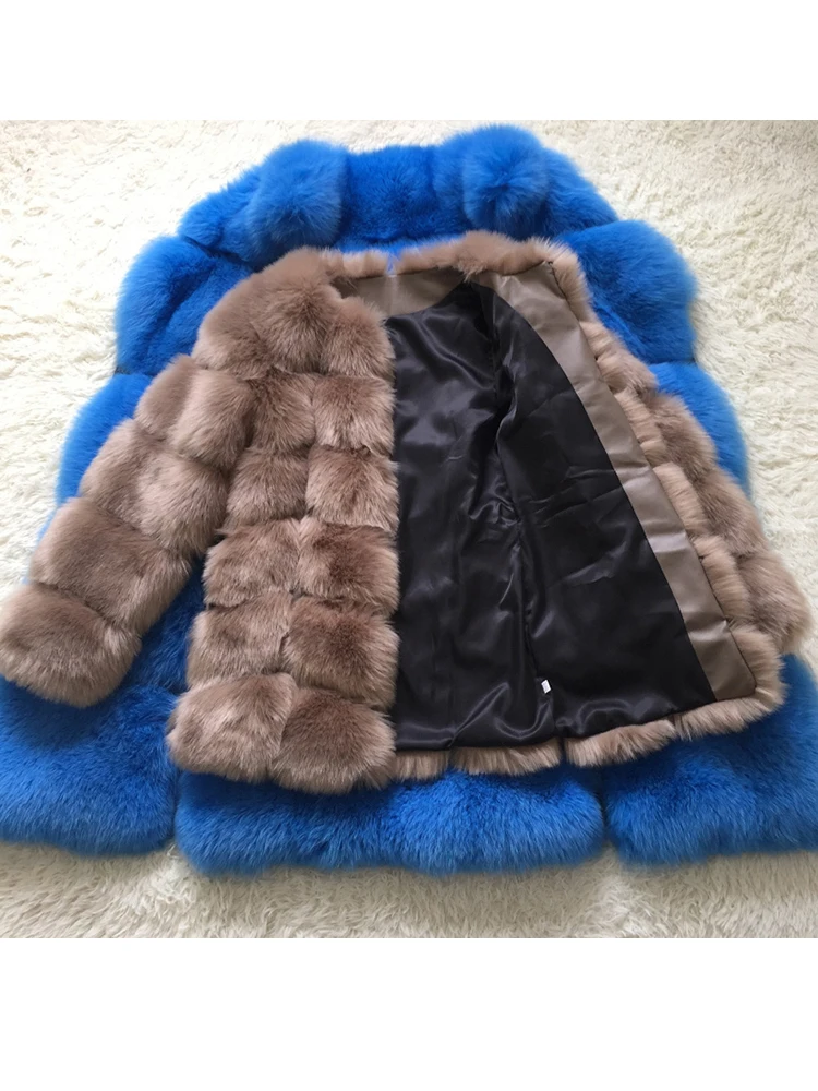Zadorin-女性用の長いフェイクファーコート,厚くて暖かい,ふわふわの毛皮のジャケット,コート,新しい冬のファッション