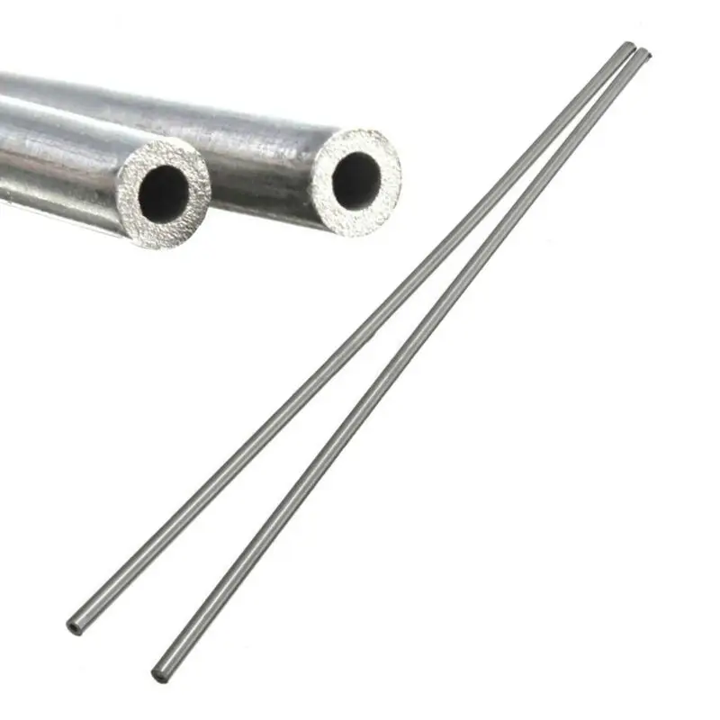 1-10pcs สแตนเลสหลอด 304 สแตนเลสสตีลหลอด Capillary 250/500 มม.ความยาว 1 มม./1.5 มม./2 มม./3 มม./4 มม./5 มม./6 มม./8 มม./10 มม./12 มม.