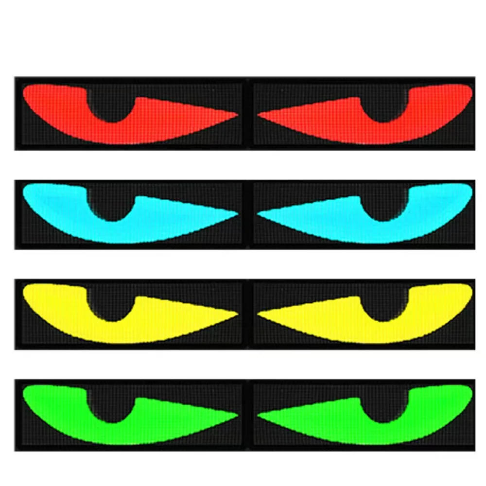 Segnale per camion Devil's Eye, telecomando, animazione a scorrimento, pannello pixel a matrice LED, display a LED per parabrezza per camion auto