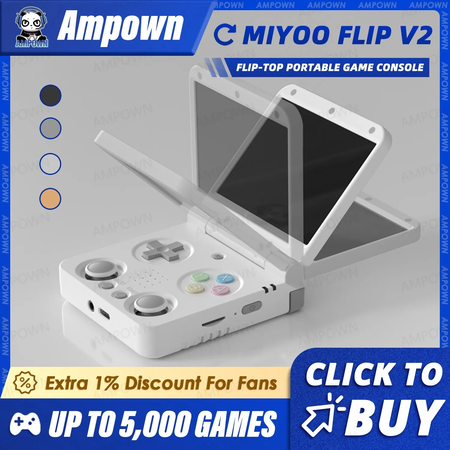 MIYOO-reproductores de juegos portátiles con tapa, pantalla IPS de 3,5 pulgadas, sistema Linux, sistema operativo de cebolla, consolas de videojuegos, bolsa de almacenamiento gratis, regalo para jugadores