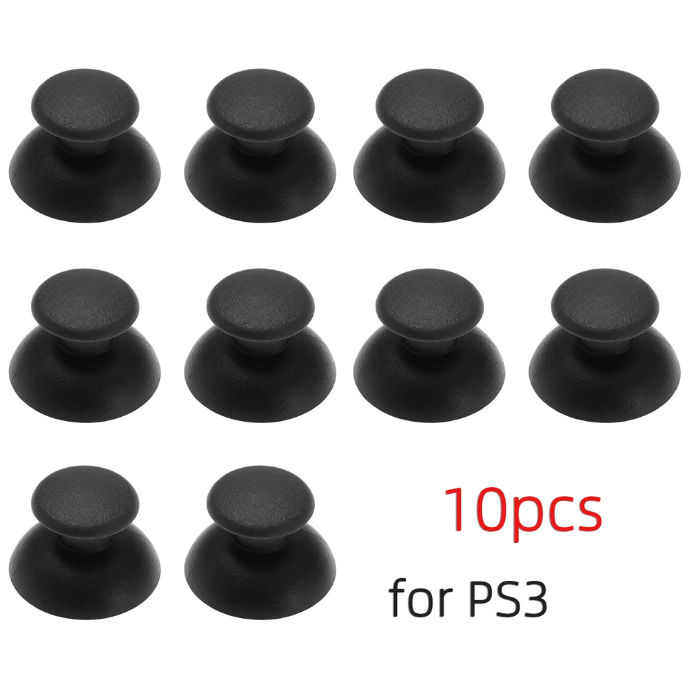10 個ジョイスティック交換用 PS5/PS4/PS3/PS2 コントローラーアクセサリーサムスティックアナログキャップ修理部品 XBOX ONE/360 用