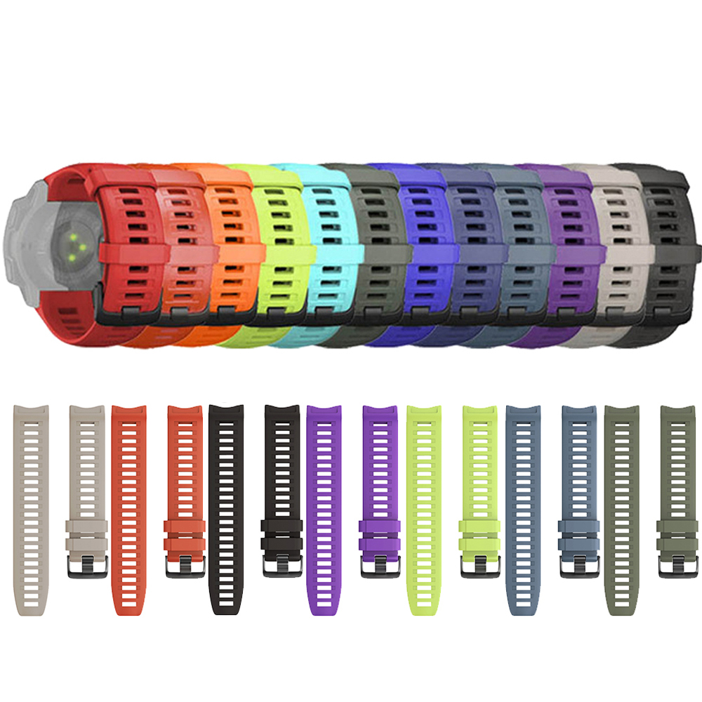 Smart Watch Strap For Garmin Instinct 2 Watchband 22mm Silicone Replacement Wristband For Instinct 1/Esports/Solar Band Bracelet