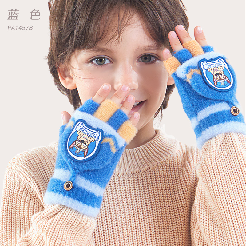 Genuíno patrulha pata inverno crianças luva perseguição marshall skye everest escombros zuma rocky ryder crianças luvas presente de natal 2-6t