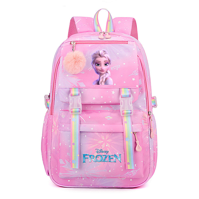 Disney Frozen Mochila Feminina Anna Elsa plecak dla dzieci torby szkolne nastoletnie dziewczyny plecak na laptopa damskie plecaki podróżne