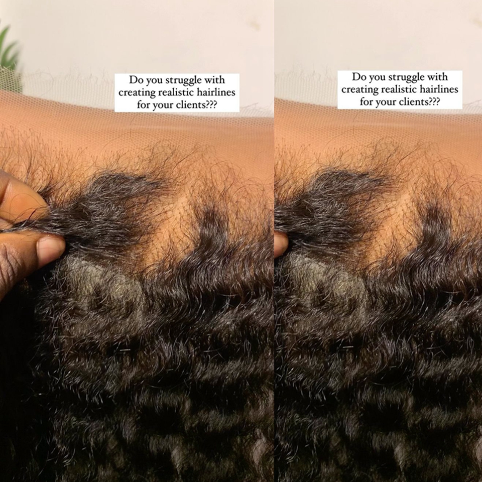 女性のための目に見えないHDレースの人間の髪の毛、深い波、フルキャップ、聖母の髪、プスキン、事前に摘み取られた、13x6、13x4