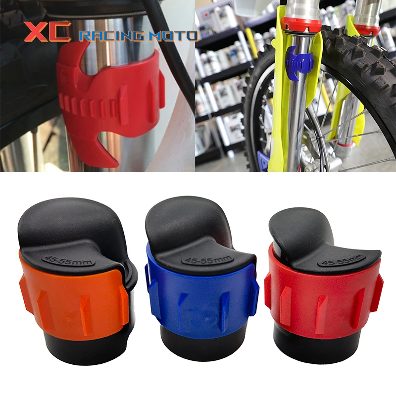 Amortecedor para garfo dianteiro de motocicleta, 45-55mm, ferramenta de limpeza de manutenção, adequado para ktm, honda, kawasaki, suzuki, yamaha, husqvarna