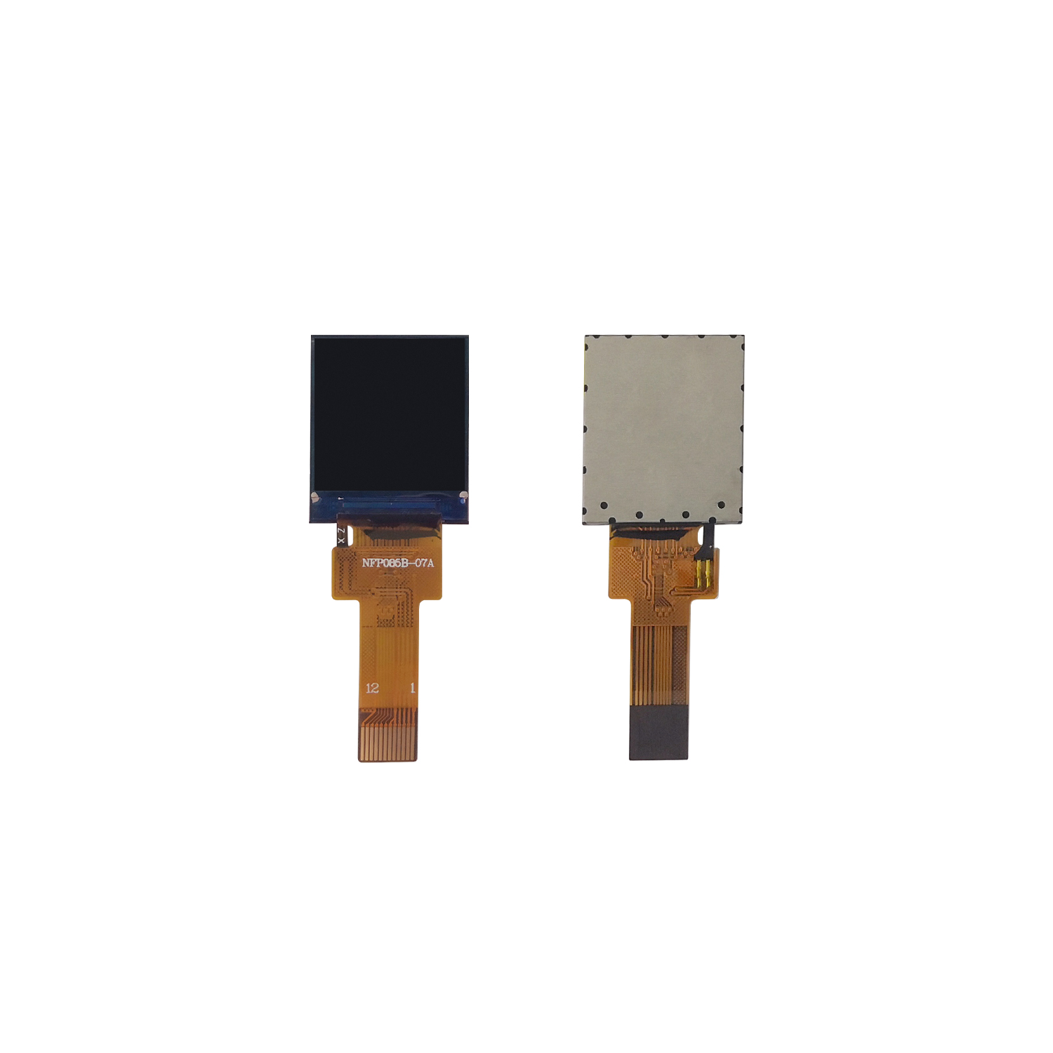 0,85 Zoll quadratisches Display 128*128 Punkt matrix kleines TFT-LCD-Modul GC9107 Laufwerk IC 12p Spi4 Line Interface