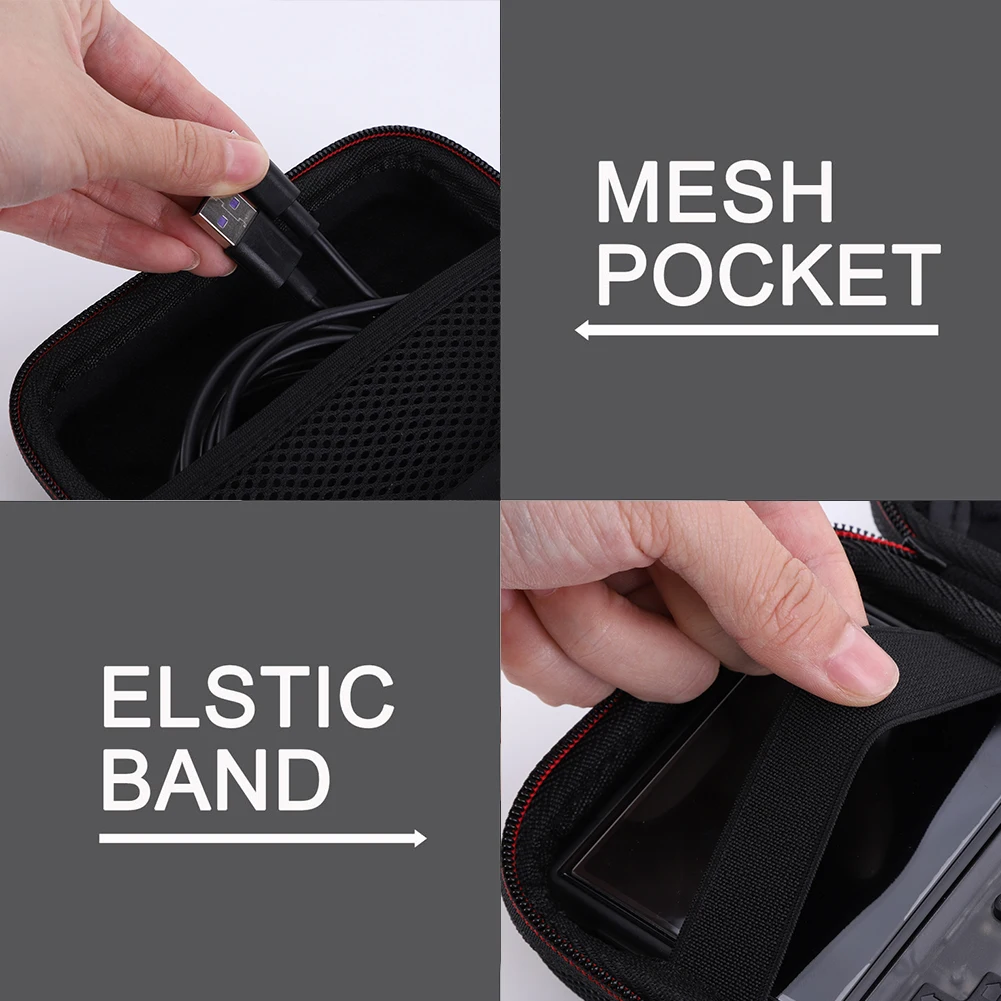 Handheld Game Console Case R36S Bag Carrying Cover for Anbernic RG35XX ​RG353V RG353VS Portable Hard Travel Bag Game Accessories