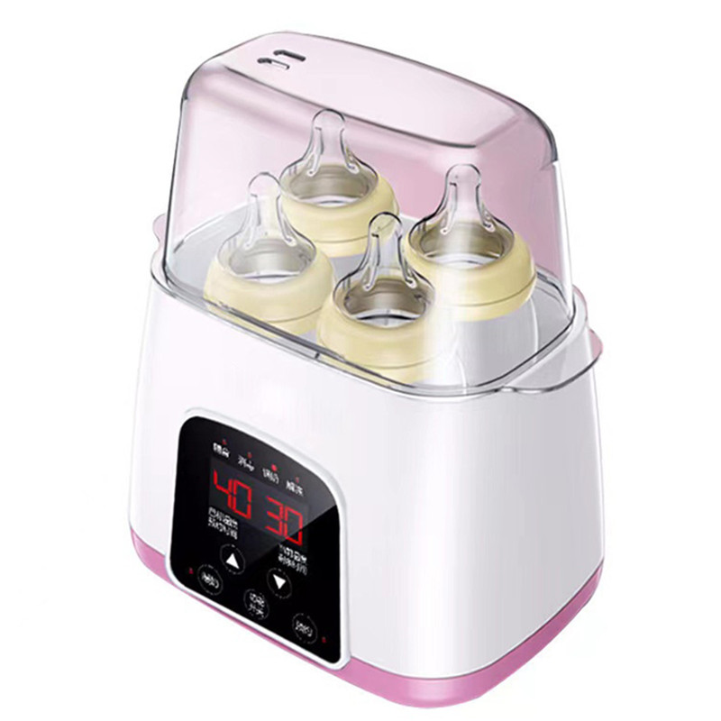 Termostato inteligente automático aquecedor de garrafa de leite aquecedor de garrafa de bebê esterilizador desinfecção led 2 em 1 esterilizador de leite