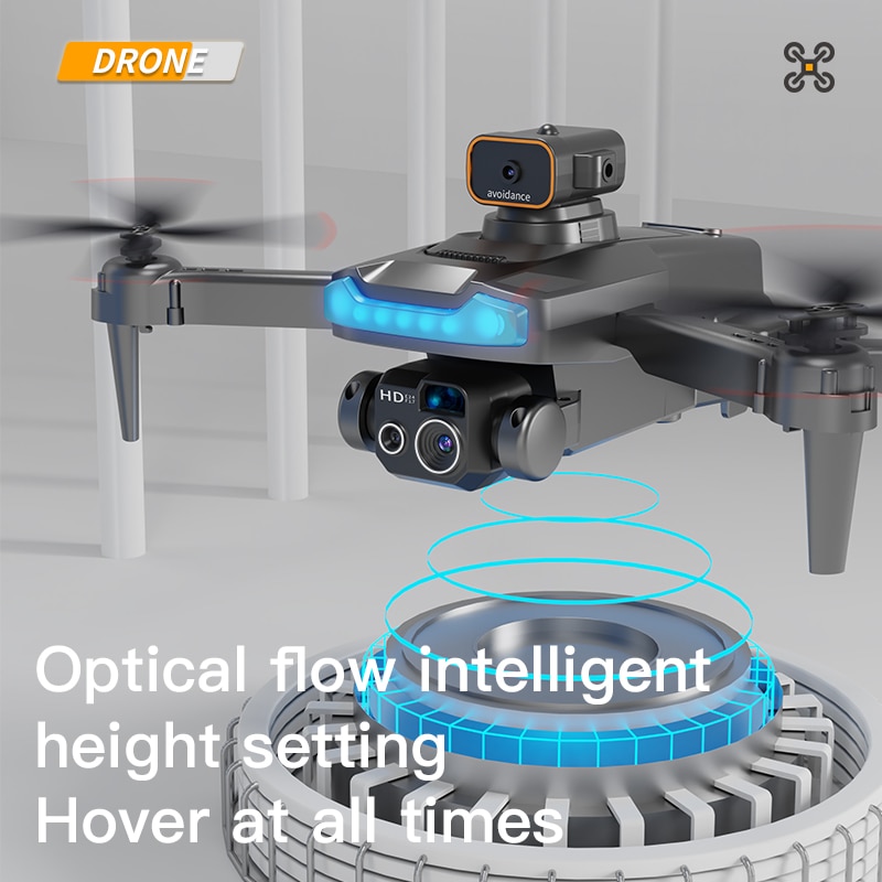 Dobrável Quadcopter Drone com 8K câmera profissional, Evitar obstáculos, localização de fluxo, controle remoto, Ariel Photography